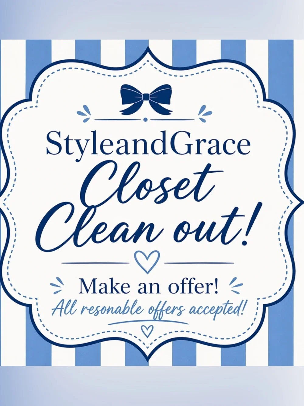 StyleandGrace Closet Clean Out - Make an offer! - Picture 1 of 1